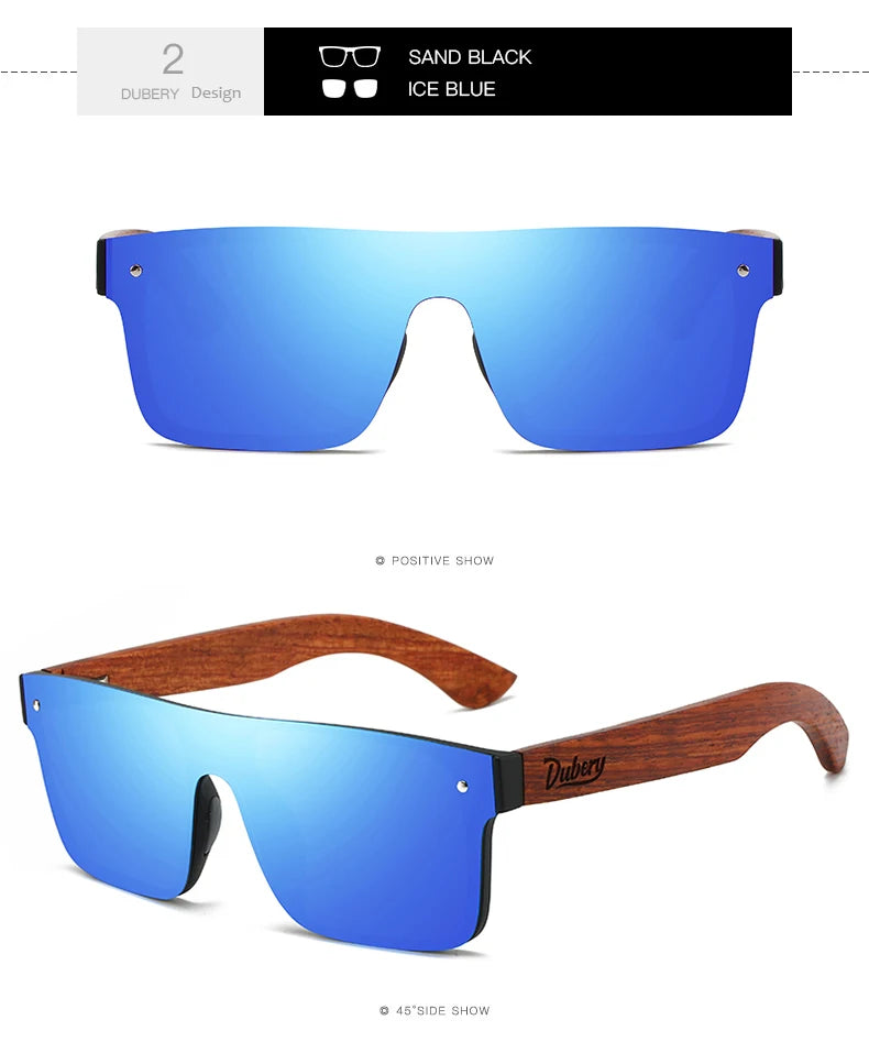 Natural Wooden Polarized Sunglasses for Men, Womam