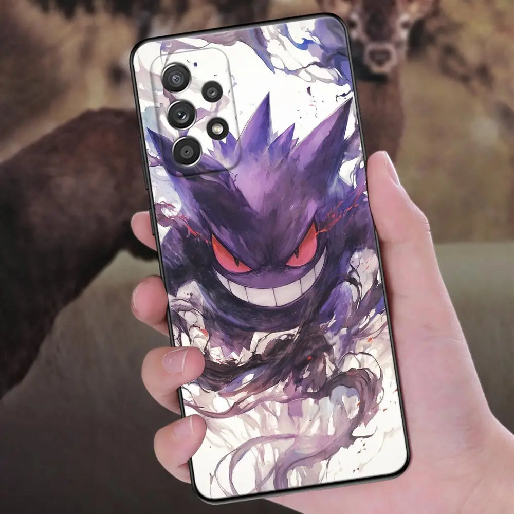Samsung Galaxy SERIES-  A Pokémon Phone Case – Bulbasaur, Umbreon, Gengar | Soft TPU Cover for Samsung Galaxy A56 5G / A55 / A54 / A52 / A51 / A36 / A35 / A34 / A26 / A25 / A21s / A16 / A14 / A06