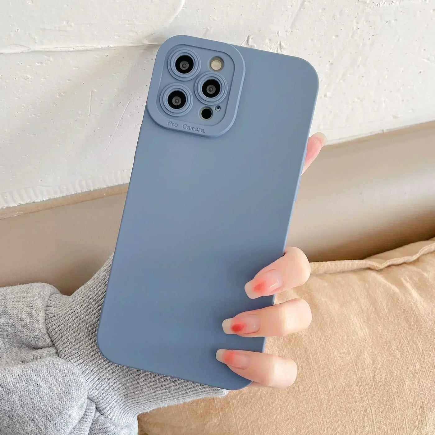 Black Armor – Premium Shockproof Silicone Case (LensGuard Edition)