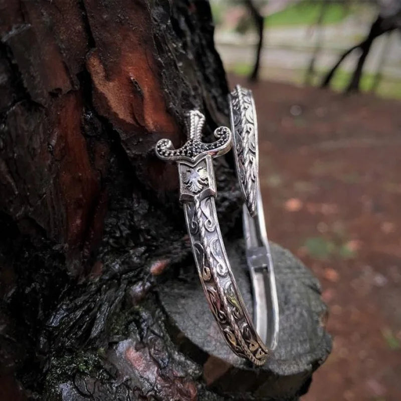 Viking Sword Bracelet Excalibur – Viking-Inspired Zircon Armring