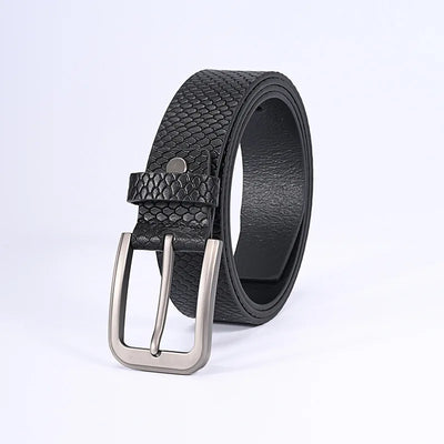 Trendsetter Men's Belt 🔥 PU Leather w/ Alloy Buckle - Business &amp; Casual Strap