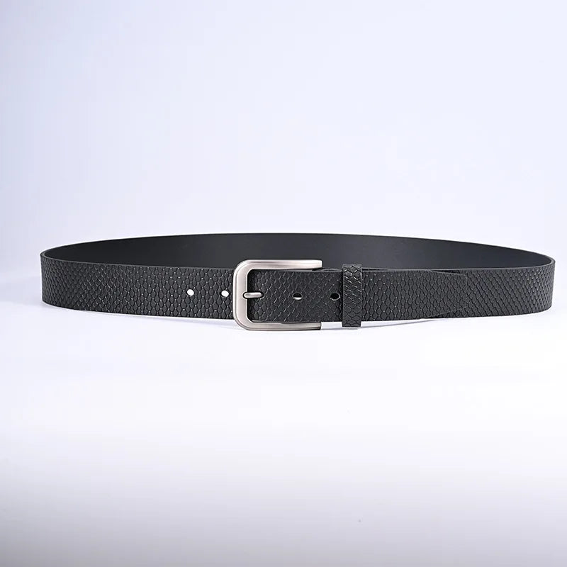 Trendsetter Men's Belt 🔥 PU Leather w/ Alloy Buckle - Business &amp; Casual Strap