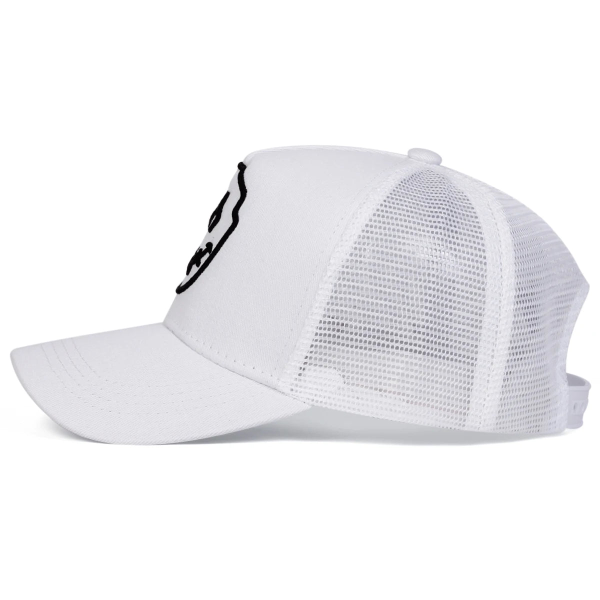 Unisex Smiling Face Embroidery Baseball Net Caps 🌞