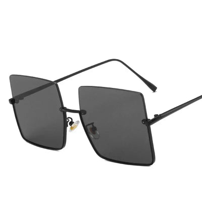 LUXE Oversized Square Sunglasses 😎 Designer Retro Frames