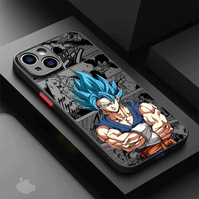 7 Dragon Balls iPhone Cover - Shockproof Matte Case for All iPhone Models