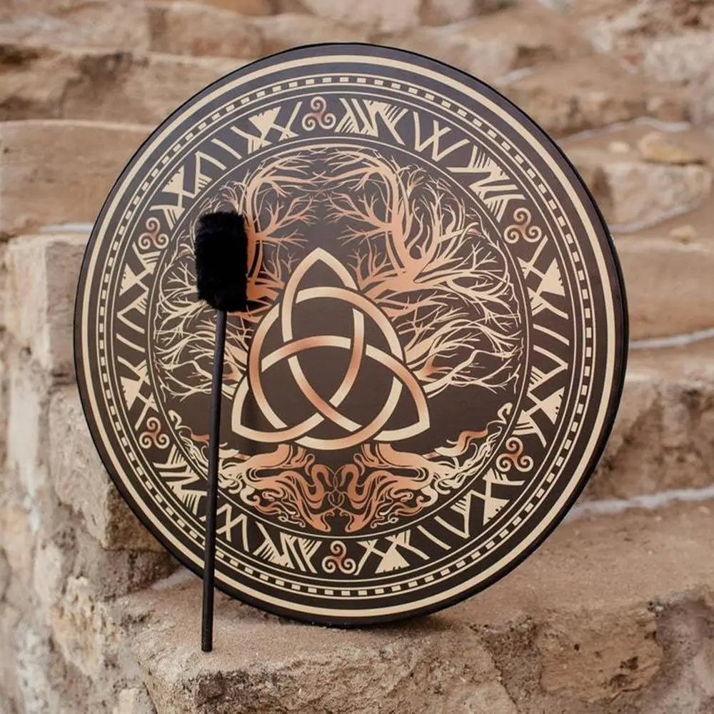 Handmade Shamanic Drum – Spiritual Healing & Sound