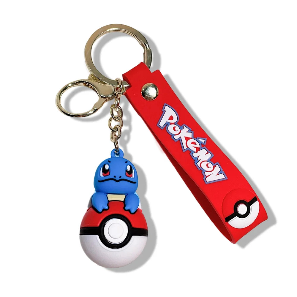 Pokémon Keychain 2025 – Pikachu, Psyduck, Gengar & More Cartoon Figures 🎒✨
