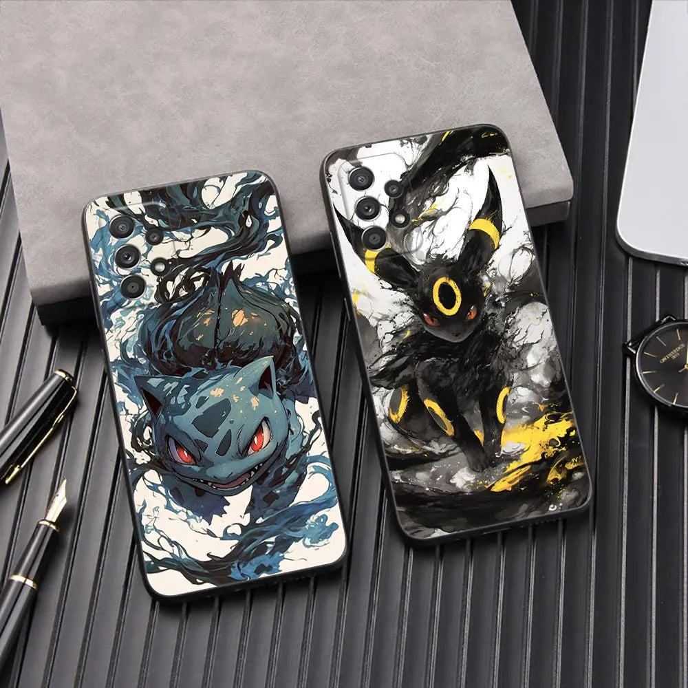 Samsung Galaxy SERIES-  A Pokémon Phone Case – Bulbasaur, Umbreon, Gengar | Soft TPU Cover for Samsung Galaxy A56 5G / A55 / A54 / A52 / A51 / A36 / A35 / A34 / A26 / A25 / A21s / A16 / A14 / A06