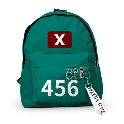 2025 Korea Game Season2 School Handbags Unisex Solid Printing Outdoor Sports Daypacks Student Large Capacity for Outdoor Hinking