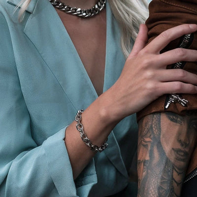Heavy Link Grunge Bracelet