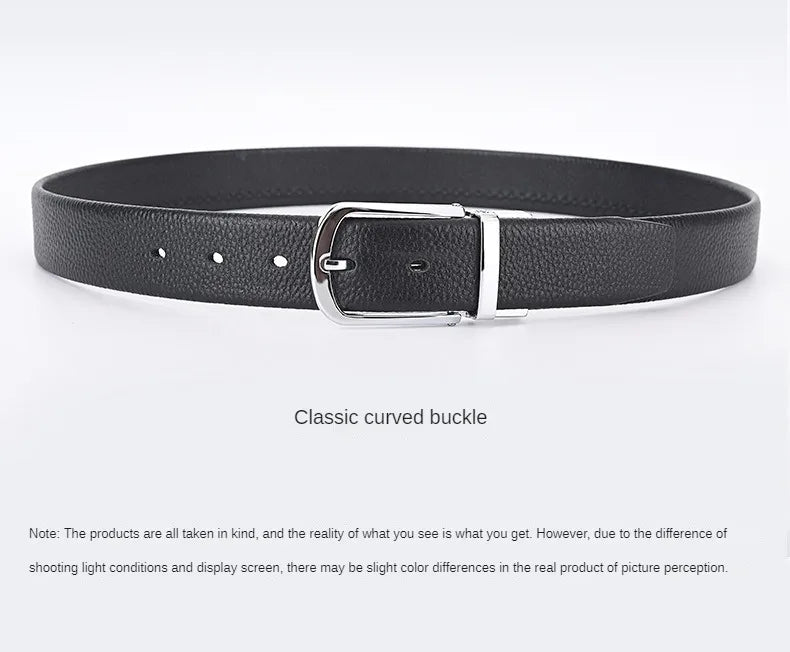 Trendsetter Men's Belt 🔥 PU Leather w/ Alloy Buckle - Business &amp; Casual Strap