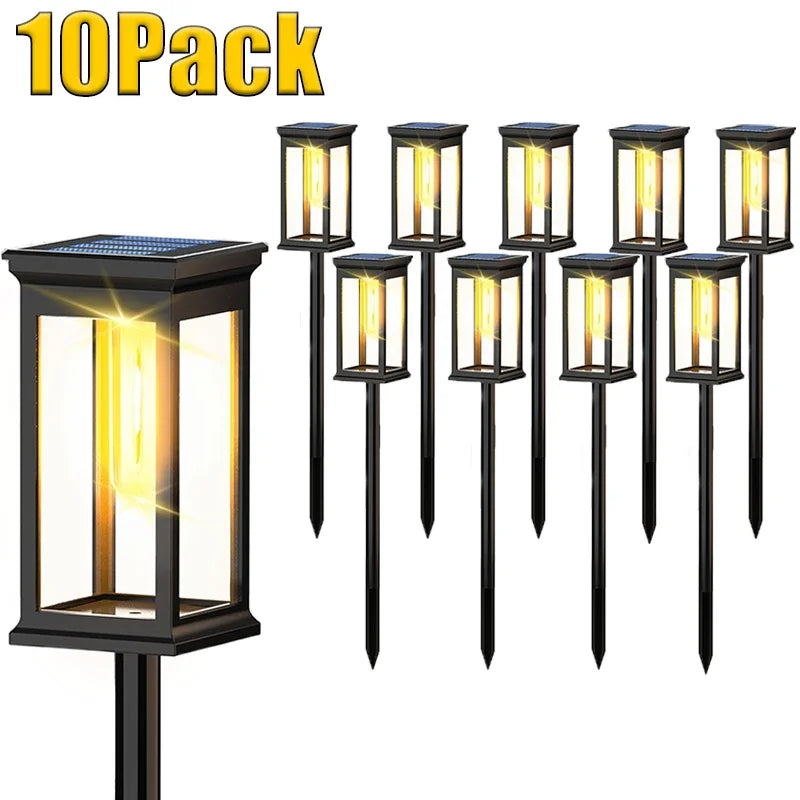 LED Solar Pathway Lights – Waterproof Outdoor Lamp