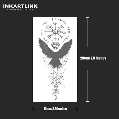 Evil Symbol Temporary Tattoo 🖤👹