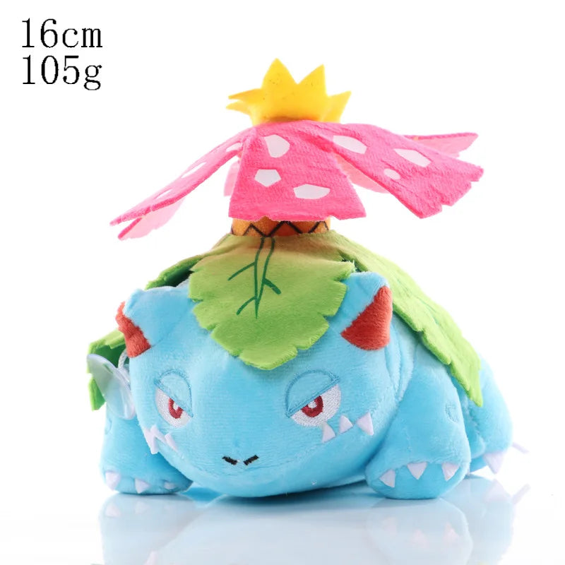 20cm Plush Toys - Kawaii Pikachu, Raichu & Squirtle Soft High-Quality Fabric Anime Gifts for Kids Collectors Fans