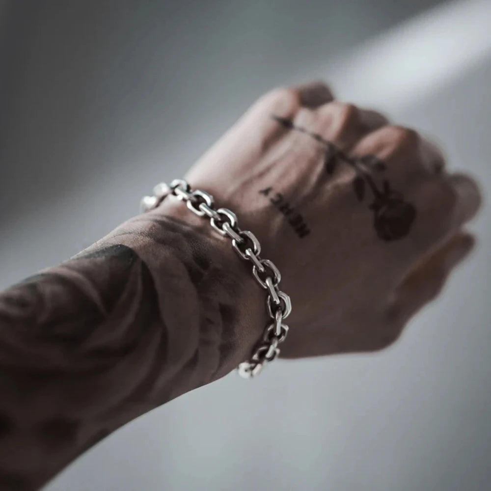 Heavy Link Grunge Bracelet
