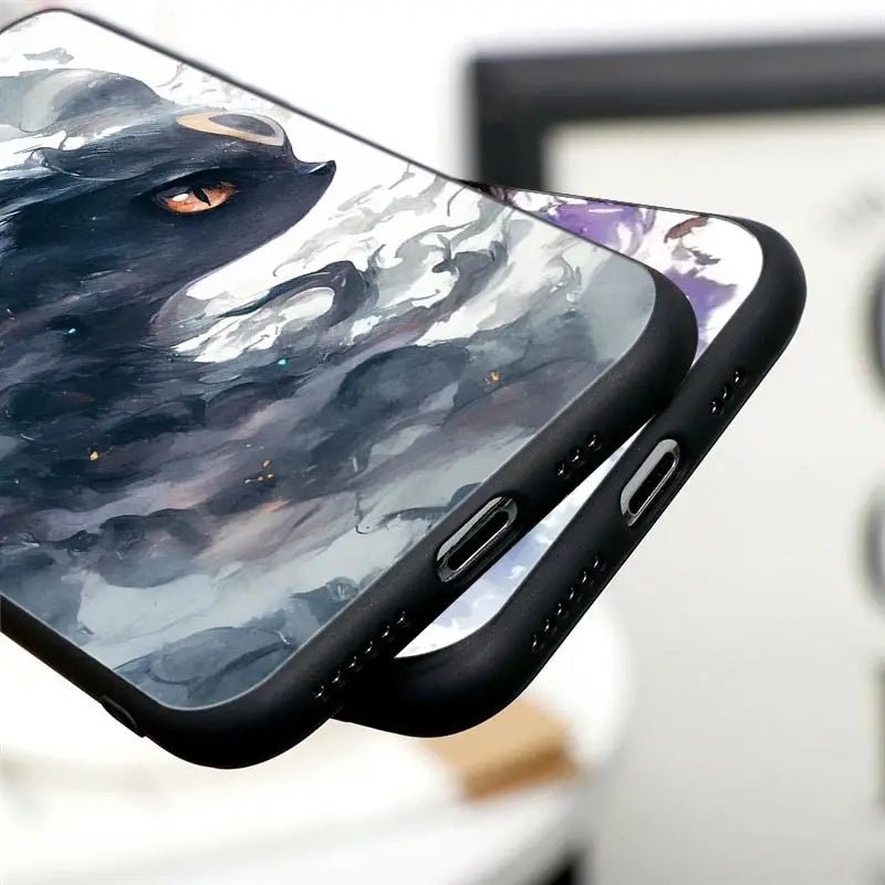 Bulbasaur x Umbreon x Gengar – Artistic Series iPhone Case (All Models)