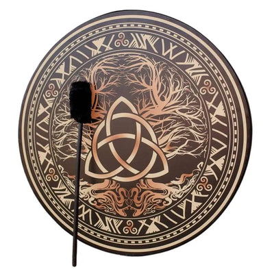 Handmade Shamanic Drum – Spiritual Healing & Sound
