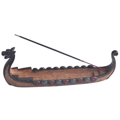 Dragon Boat Incense Holder – Hand Carved Censer