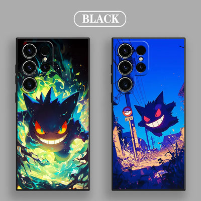 Gengar Ghost Phone Case for Samsung S25/S24/S23/S22 Ultra/S21 FE/S20/S10 Plus