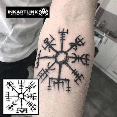 Rune Temporary Tattoo ⚡ᚠᚢᚦ
