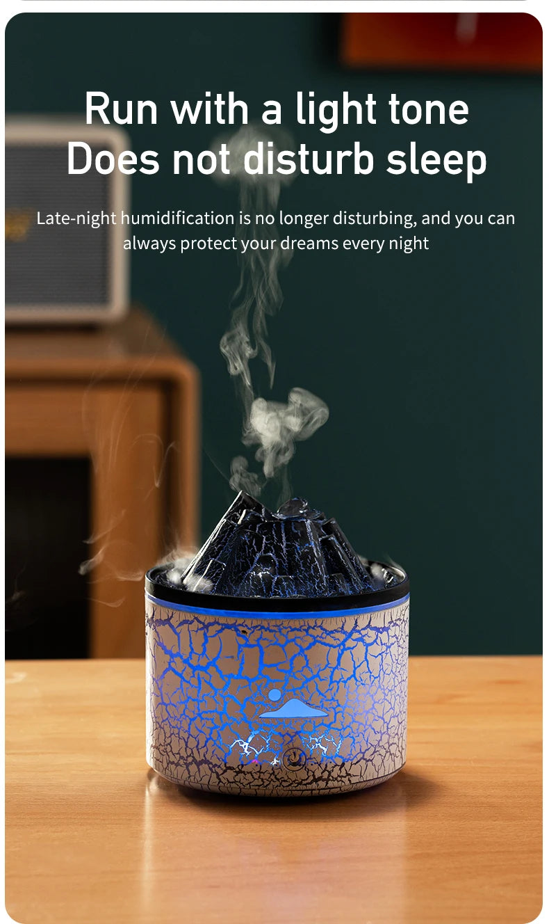 Creative Volcanic Lava Aromatherapy Humidifier