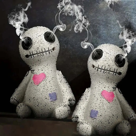 Voodoo Doll Resin Incense Burner – Desktop Decoration