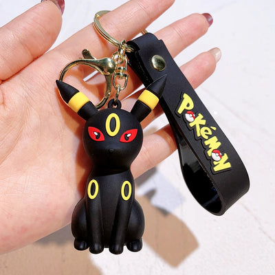Pokémon Keychain 2025 – Pikachu, Psyduck, Gengar & More Cartoon Figures 🎒✨