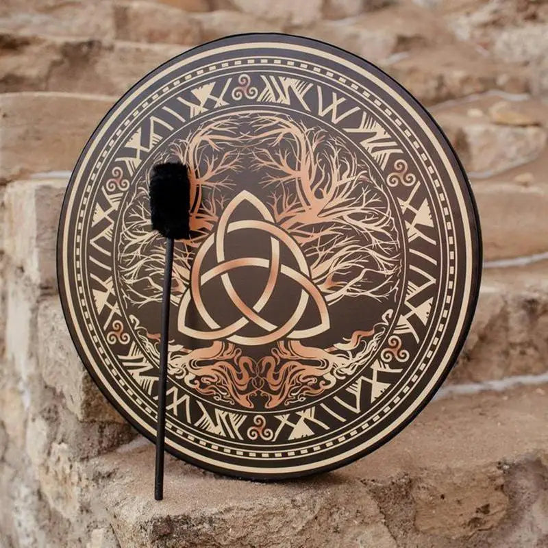 Handmade Shamanic Drum – Spiritual Healing & Sound