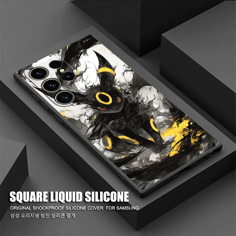 Pokémon Shadows & Vines Ultra Case – Bulbasaur, Umbreon, Samsung Galaxy