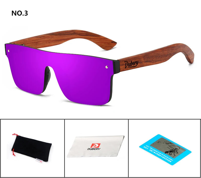 Natural Wooden Polarized Sunglasses for Men, Womam