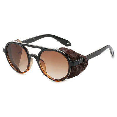 Vintage Round Punk Glasses
