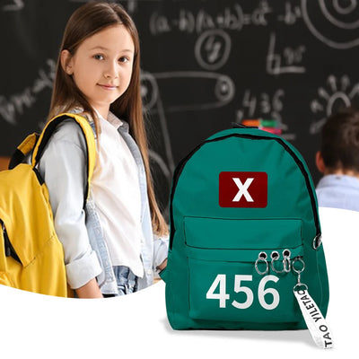 2025 Korea Game Season2 School Handbags Unisex Solid Printing Outdoor Sports Daypacks Student Large Capacity for Outdoor Hinking