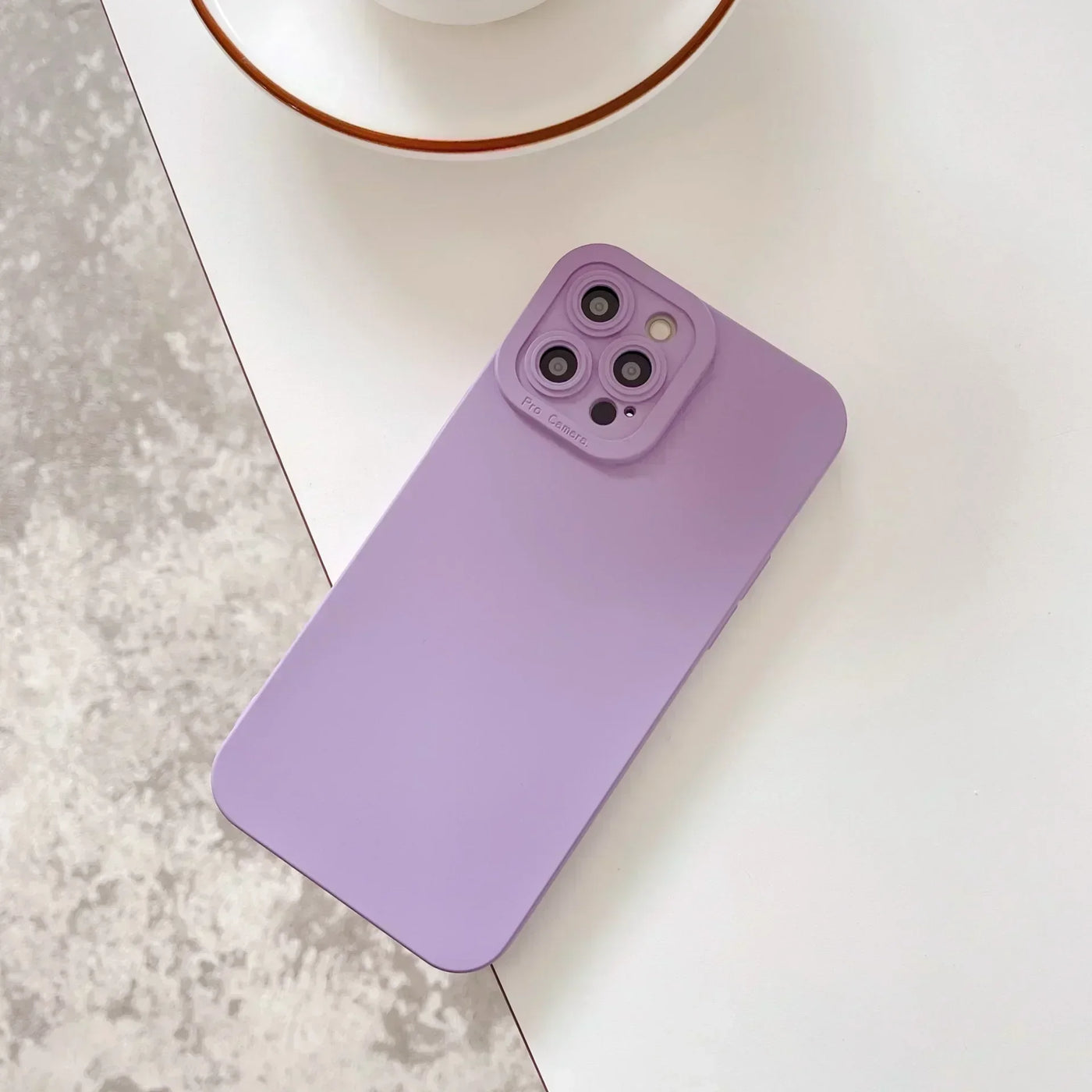 Black Armor – Premium Shockproof Silicone Case (LensGuard Edition)