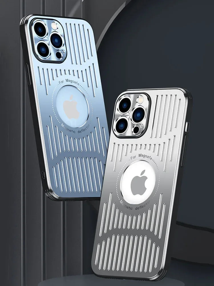 Aluminum Cooling Phone Case for iPhone 16/15/14/13/12 Pro Max