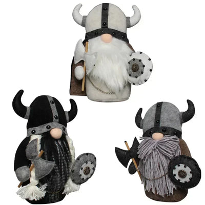 Faceless Viking Warrior Plush Doll