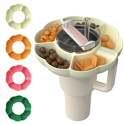 Snack Tray 🍿 for Stanley 40/30 oz – Reusable Snack Divider Bowl