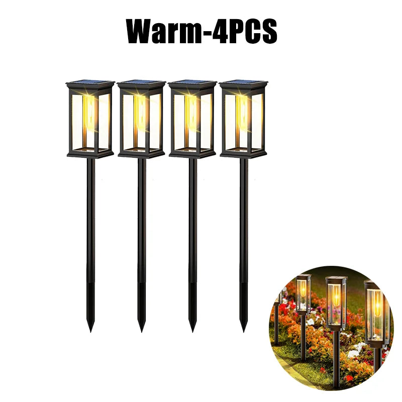 LED Solar Pathway Lights – Waterproof Outdoor Lamp
