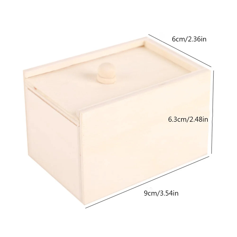 Trick Spider Wooden Scare Box – 1-10 PCS | Funny Hidden Prank Toy 🕷️🎁