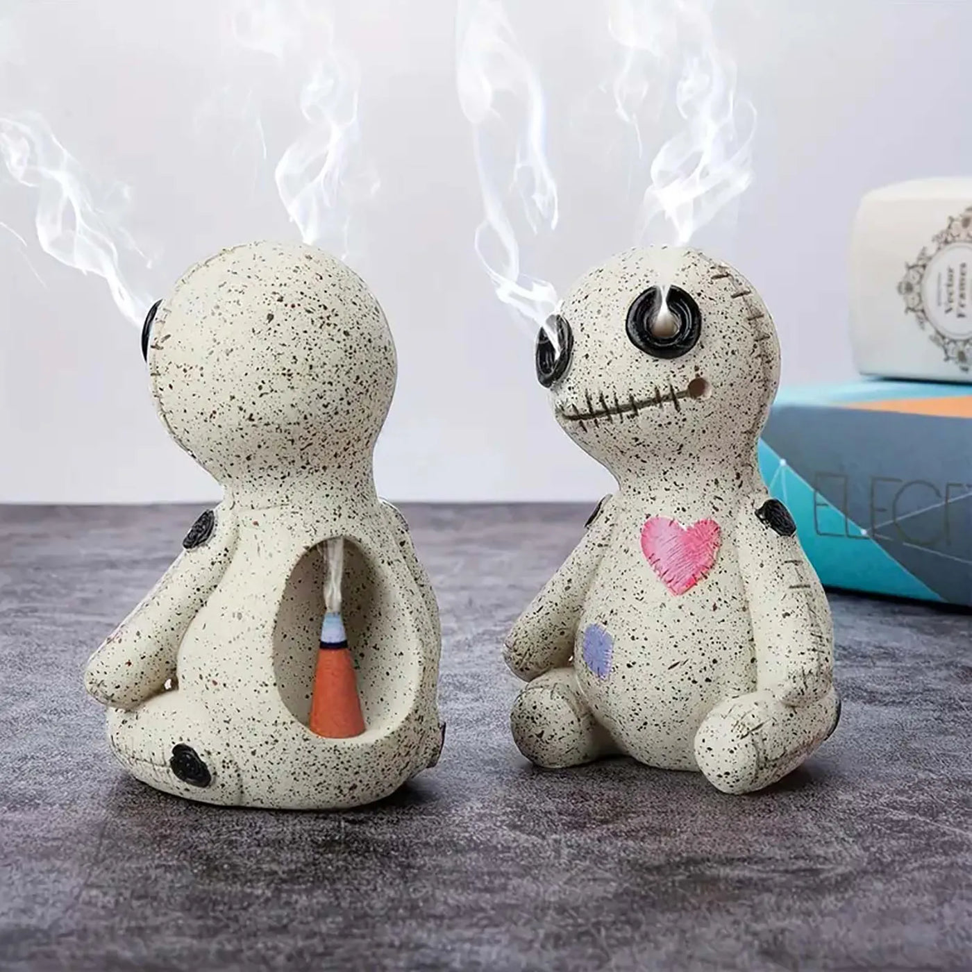 Voodoo Doll Resin Incense Burner – Desktop Decoration