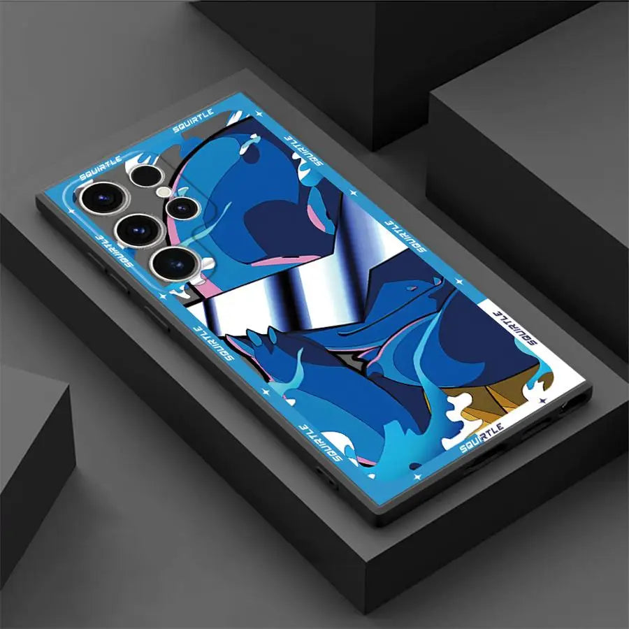 Luxury Pokémon Case for Samsung Galaxy – Matte Shockproof Cover