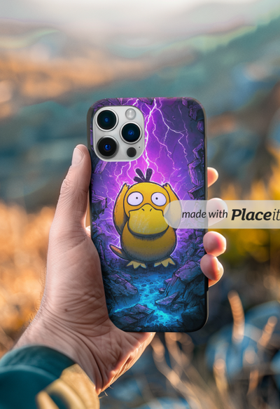Aqua Psyduck Armor Case – Confused Power Edition