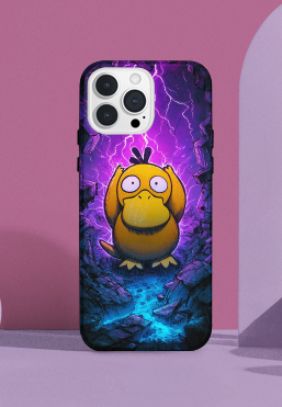 Aqua Psyduck Armor Case – Galaxy S23 / S23+, S24 / S24+ / S24 Ultra / S24 FE, S25 / S25+ / S25 Ultra