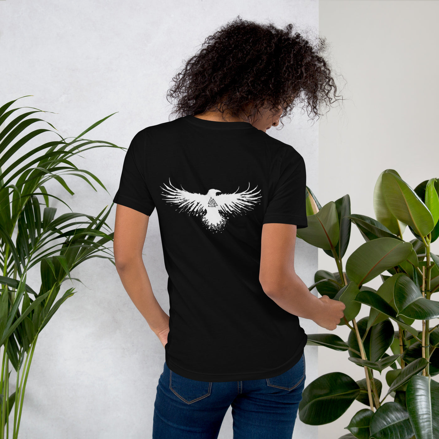 Viking Raven Ladies' T-Shirt, Short sleeve